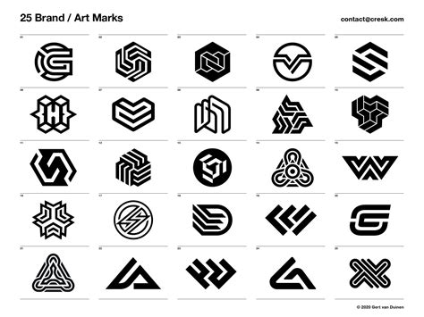 25 Brand Art Marks By Gert Van Duinen On Dribbble