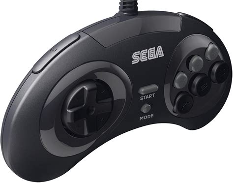 Sega Genesis 8 Button Pc Controller Black 3b Genesis Store Buy
