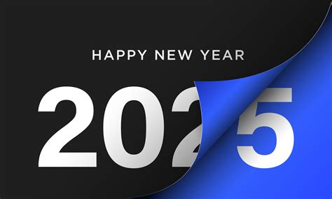 2025 Happy New Year Background Design 33127391 Vector Art At Vecteezy