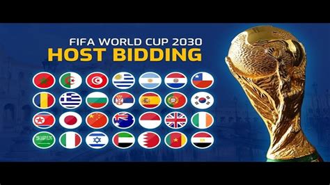 Fifa World Cup 2030 Host Bidding Countries Youtube
