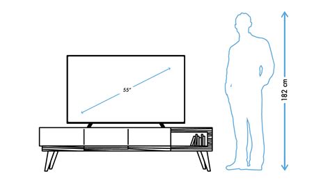 Size Of Tvs Compared To The Size Of A Person Blue Cine Tech