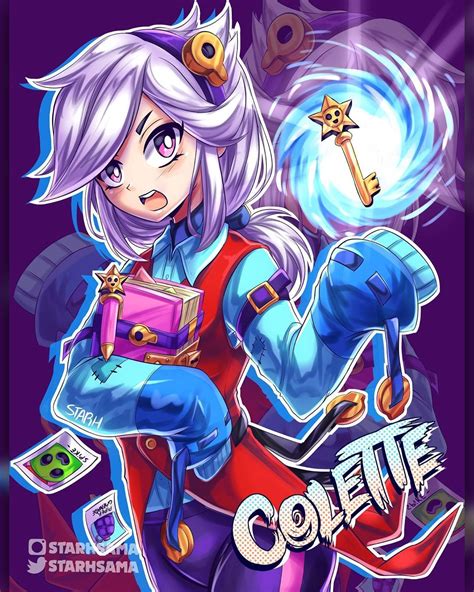 Every brawler is inspired by something ✨ can you guess the reference used for our precioussssss 💍 colette and all the other brawlers? StarhSAMA on Instagram: "• Colette - Nuevo brawler nuevo ...