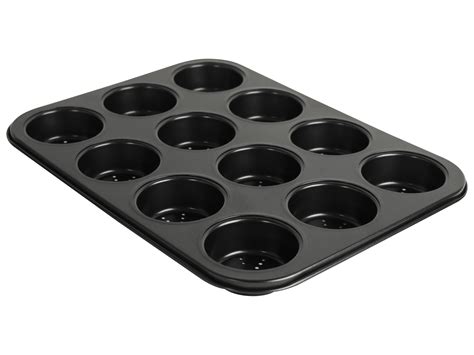 Buy Muffin Baking Tray Perforated 12comp For The Best Price At Ecp