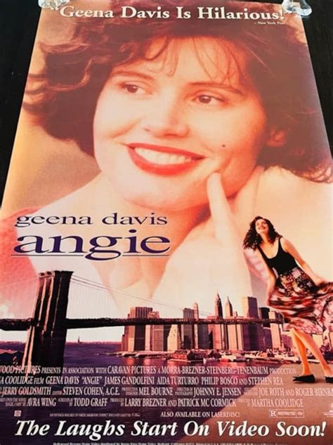 Movie Theater Cinema Poster Lobby Card 1994 Angie Geena Davis James Gandolfini Etsy