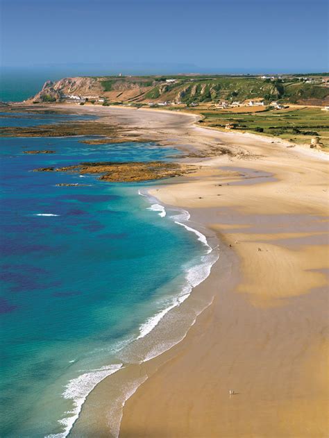 St Ouens Bay In Jersey Channel Islands Looks Even More Beautiful From