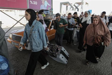 What To Know As Refugees Cross Into Egypt At The Rafah Border Crossing