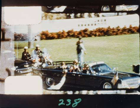 Stills From Zapruder Film Of Jfk Assassination Fans In A Flashbulb