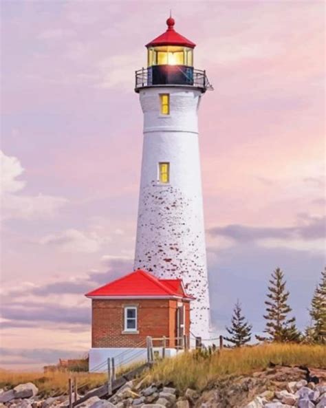 Aesthetic Lighthouse New Paint By Numbers Paint By Numbers For Adult