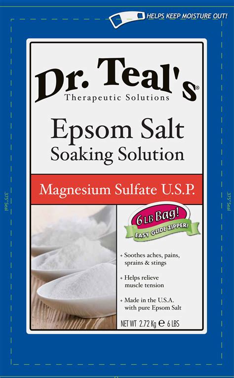 If it does work, how does it work? Epsom Salt Soaking Solution (granule) Advanced Beauty ...