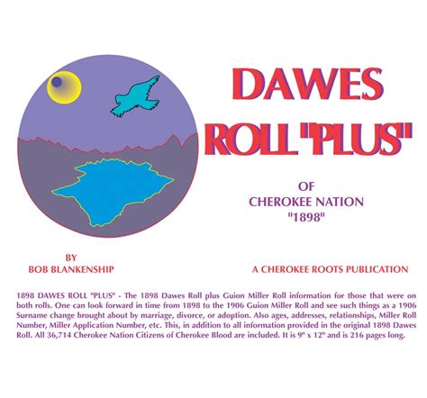 1898 Dawes Roll Plus Cherokee Roots