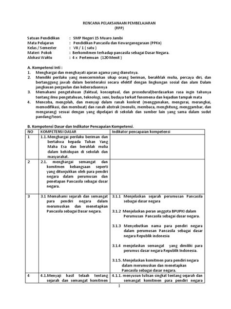 Contoh Modul Pembelajaran Pai Smp Kurikulum Merdeka Imagesee Images