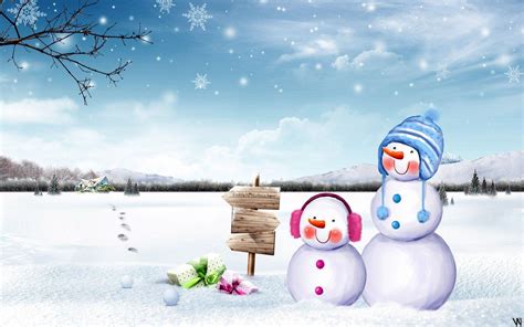 60 Cute Winter Backgrounds