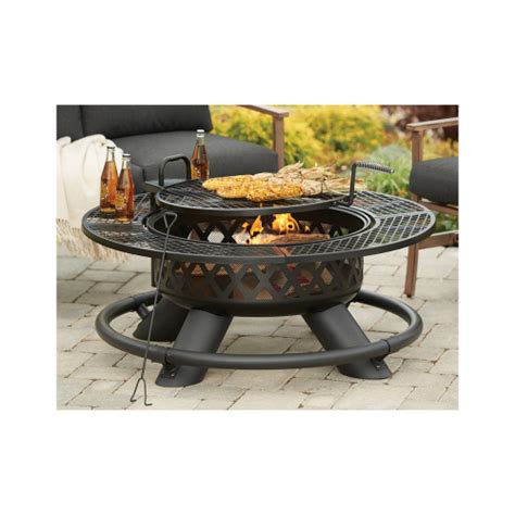 Big Horn Srfp96 Ranch Fire Pit With Grill 47 In