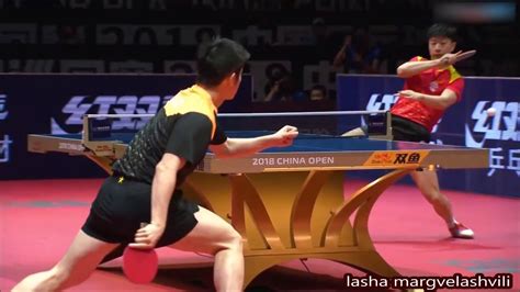 A total of 93 players are set to contest both the men's and women's team event in the rescheduled summer games. Fan Zhendong vs Ma Long (China Open 2018) | Table tennis ...