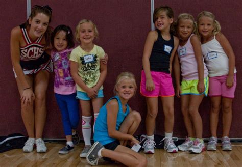 Slide Show Cheerleaders Spread Spirit To Youngsters Orange County