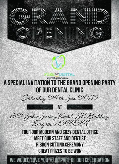 Design A Grand Opening Invitation Card Freelancer