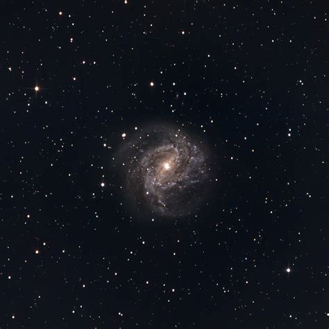 Messier 83 The Southern Pinwheel Galaxy Rastrophotography