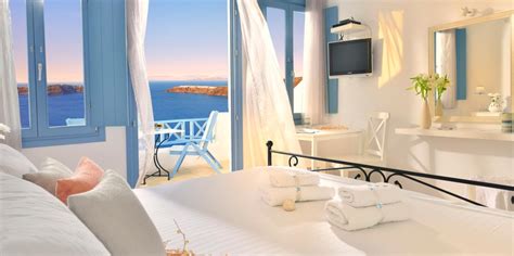 Classic Double Room Imerovigli Hotels Absolute Bliss Santorini