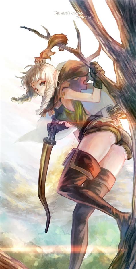 Dragons Crown Elf By Nadir Dragons Crown Anime Game Art