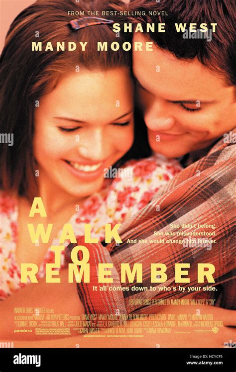 A Walk To Remember Mandy Moore Shane West Warner Brothers Courtesy Everett Collection