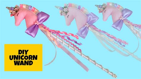 🦄 Unicorn Craft How To Make Magic Wand Diy Unicorn Wand Fairy