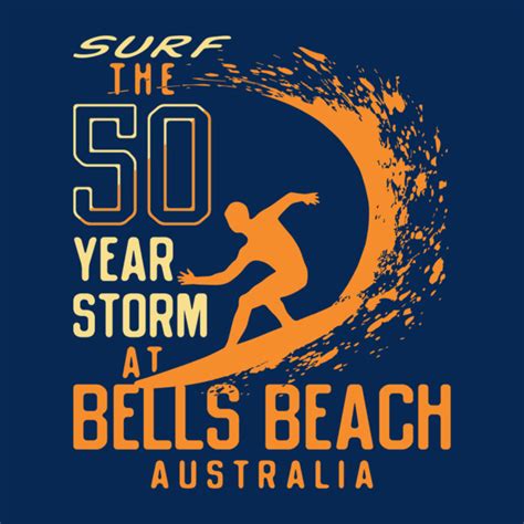 Bells Beach Point Break T Shirt Surf The 50 Year Storm