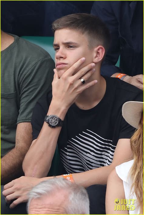 Brooklyn And Romeo Beckham Enjoy A Day At The French Open Photo 4098701
