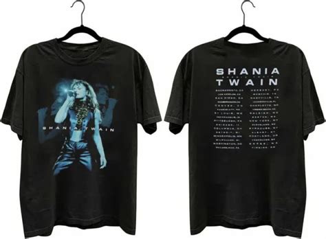 Shania Twain Tshirt 90s Shania Twain Tour 2023 Unisex Tshirt Size S