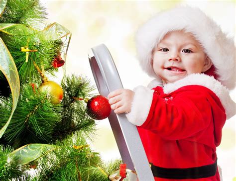 Happy Kid On Christmas Wallpapers And Images Wallpapers Pictures Photos