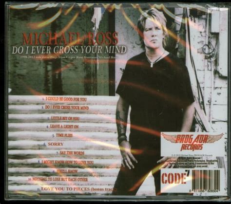 Michael Ross Do I Ever Cross Your Mind Cd New Gypsy Rose Ebay