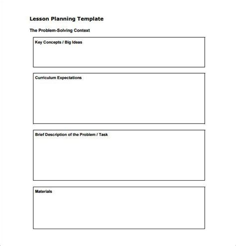 Simple Teacher Lesson Plan Template Beautiful 7 Teacher Lesson Plan