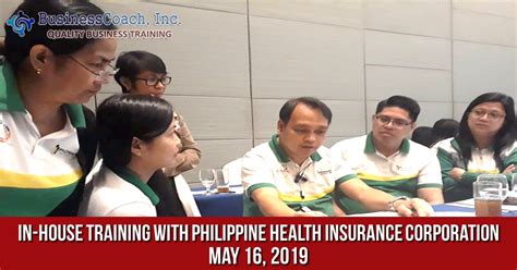 No need to worry about the unexpected hospitalization or treatment expenses. In-House Corporate Training with Philippine Health ...