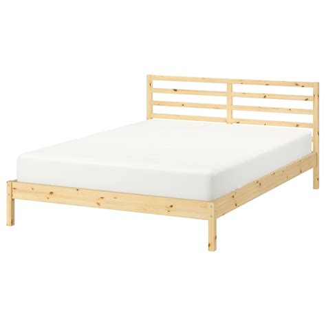 Tarva Bed Frame Pine Queen Ikea