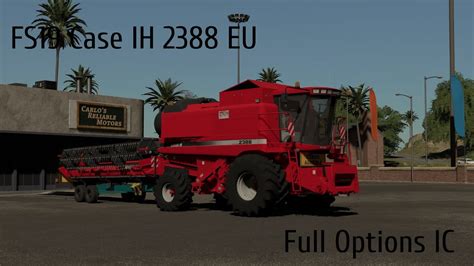 Fs19 Case Ih 2388 Eu Full Options Youtube