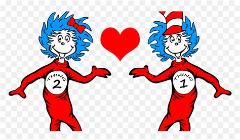 Thing 1 And Thing 2 Png And Download Transparent Thing 1 And Thing 2