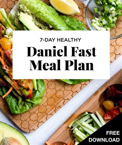 Daniel Fast Meal Plan Simple Green Smoothies