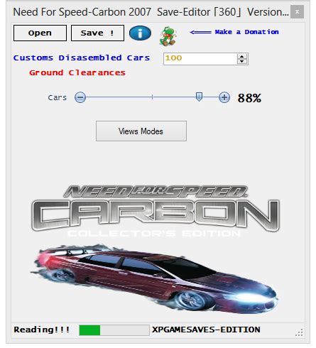 I still like to play old nfs games. Need For Speed Carbon Save Editor ]New- Xbox 360 Mod ...