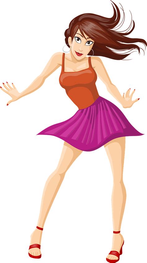 Niña Bailando Celebración Gráficos Vectoriales Gratis En Pixabay