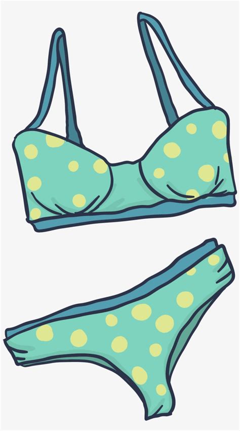 Swimsuit Bikini Clip Art Bikini Vector Png Free Transparent PNG