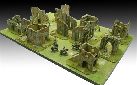Wargame News And Terrain Manorhouse Workshop Pre Painted Miniature