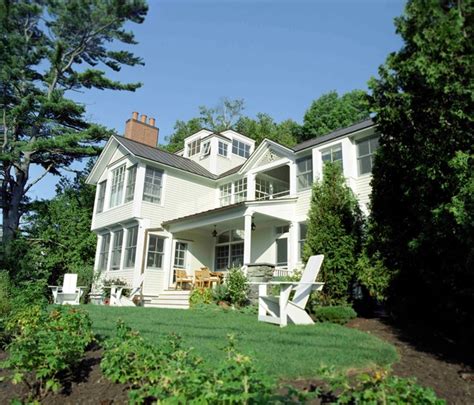 Coastal Maine Summer House Traditional Exterior Boston By