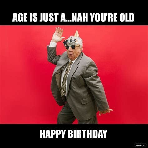 Happy 50th Birthday Meme In Psd Illustrator   Png Download