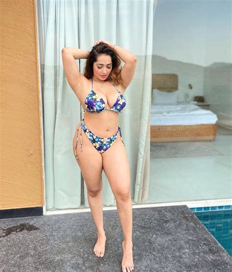 Aditi Mistry Posing In Super Hot Black Bikini Photos Hq Hot Sex Picture