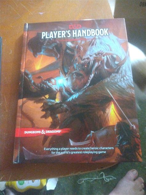 Dungeons And Dragons 5th Edition Players Handbook Dandd Hardcover Book