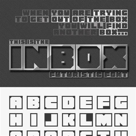Box Fonts Graphicriver