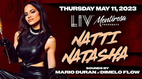 Natti Natasha Tickets At Liv In Miami Beach By Liv Tixr