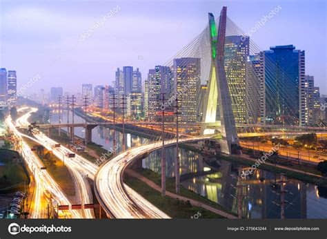 The street map of sao paulo is the most basic version which provides you with a comprehensive outline of the city's essentials. Skyline Sao Paulo Night Brazil - Stock Editorial Photo ...