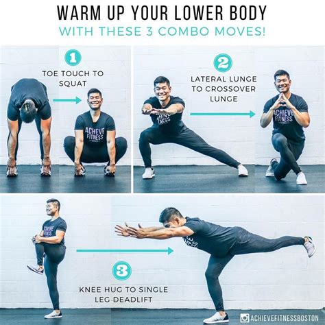 Achieve Fitness On Instagram 3 Lower Body Warm Up Moves Whats Up