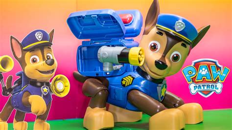 Paw Patrol The Movie Mission Pup Chase Exclusive Figure With Sound Spin Master Toywiz