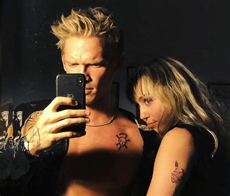 Miley Cyrus Shoves Hand Down Pants Of Cody Simpson In Steamy Selfie The Hollywood Gossip